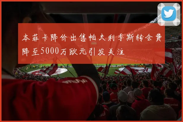 本菲卡降价出售帕夫利季斯转会费降至5000万欧元引发关注
